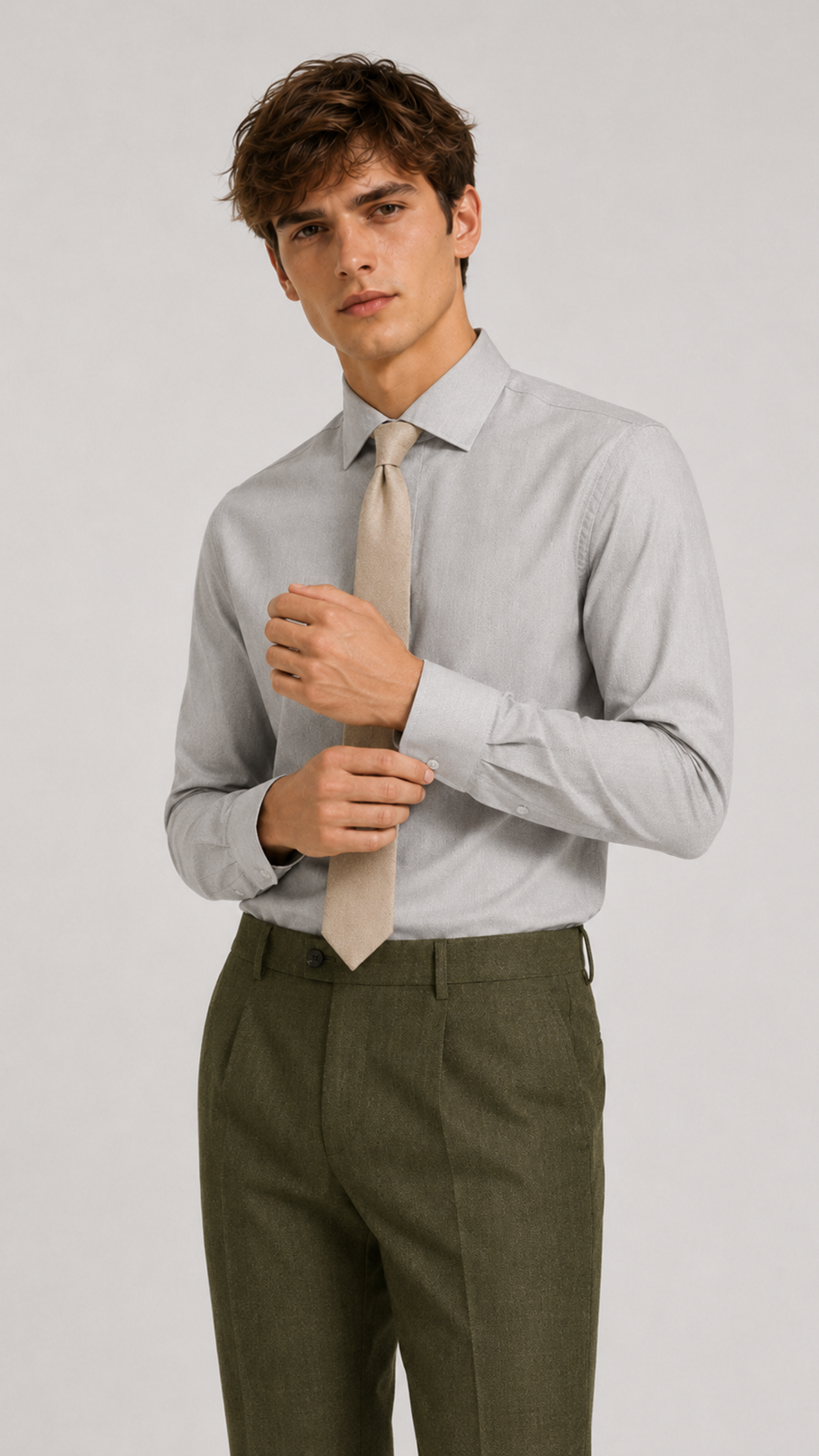 SartoPro Premium Wool Suit – Half-Canvas & 3D Tailored Fit
