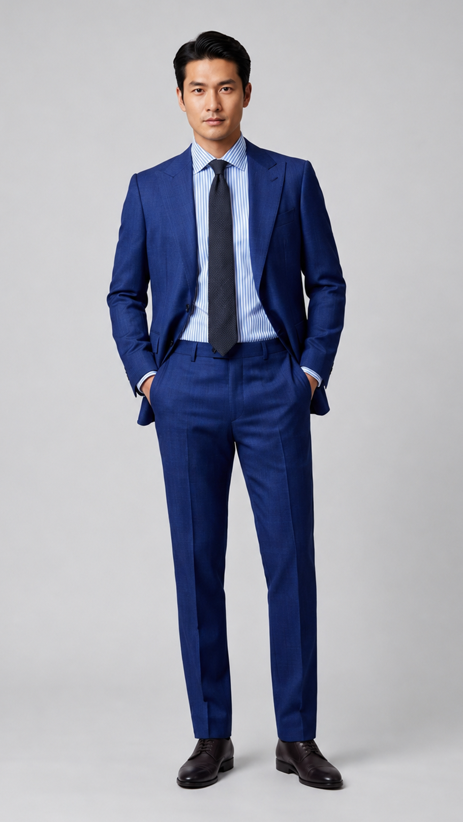 MetroElite Executive Wool Suit – Timeless Tailored Fit