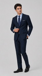 WarmCore Insulated Wool Suit – Executive Half-Canvas Structure