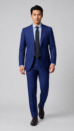 MetroElite Executive Wool Suit – Timeless Tailored Fit