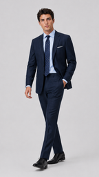 WarmCore Insulated Wool Suit – Executive Half-Canvas Structure