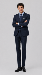 WarmCore Insulated Wool Suit – Executive Half-Canvas Structure