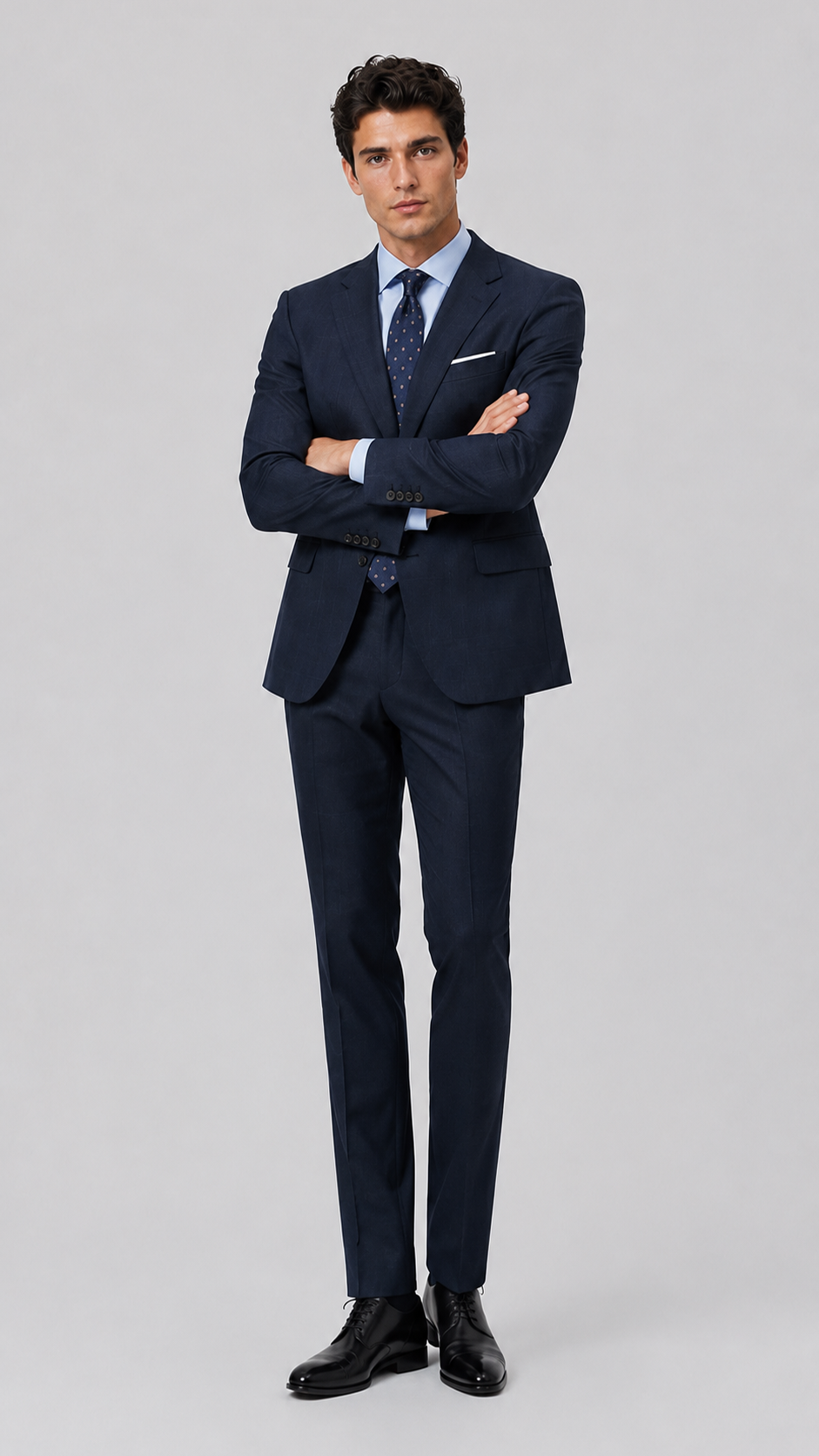 WarmCore Insulated Wool Suit – Executive Half-Canvas Structure