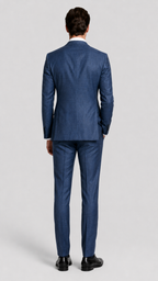 LiteWool Featherlight Wool Suit – Half-Canvas Slim Profile