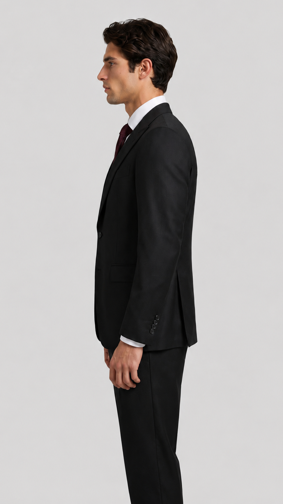 ThermoPro Dual-Layer Wool Suit – Insulated Executive Fit