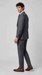 CitySartorial Merino Wool Suit – Half-Canvas Executive Fit