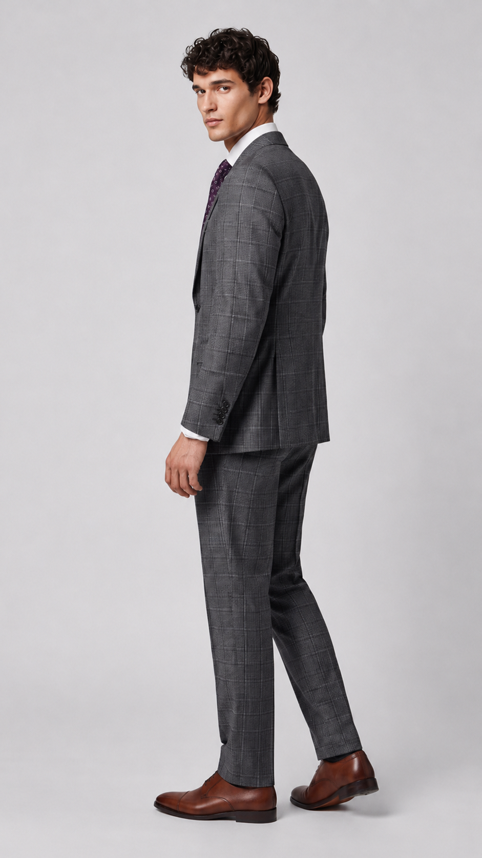 CitySartorial Merino Wool Suit – Half-Canvas Executive Fit