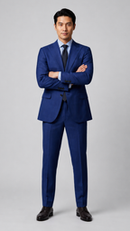 MetroElite Executive Wool Suit – Timeless Tailored Fit