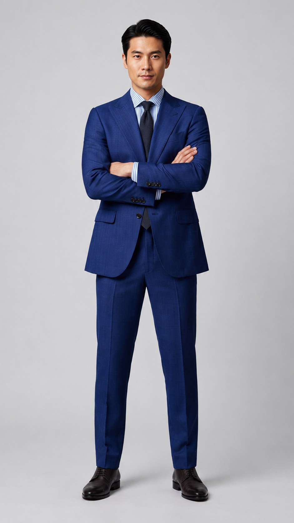 MetroElite Executive Wool Suit – Timeless Tailored Fit