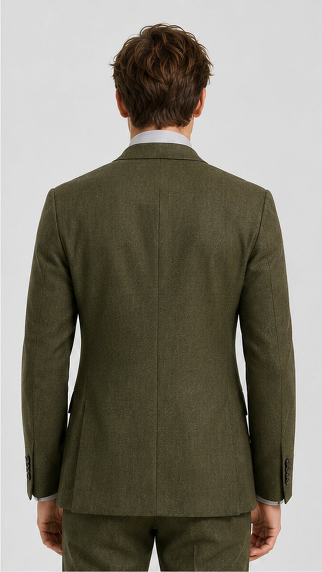 SartoPro Premium Wool Suit – Half-Canvas & 3D Tailored Fit