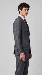 CitySartorial Merino Wool Suit – Half-Canvas Executive Fit