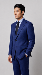 MetroElite Executive Wool Suit – Timeless Tailored Fit
