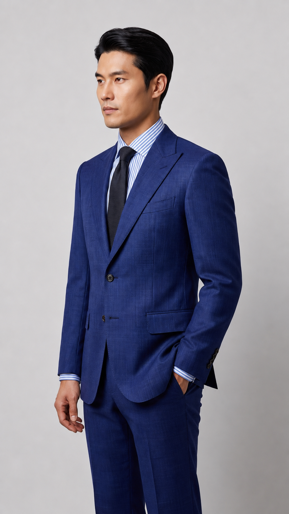 MetroElite Executive Wool Suit – Timeless Tailored Fit