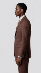 LiteWool Featherlight Wool Suit – Half-Canvas in Oatmeal