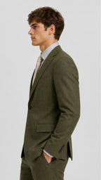 SartoPro Premium Wool Suit – Half-Canvas & 3D Tailored Fit