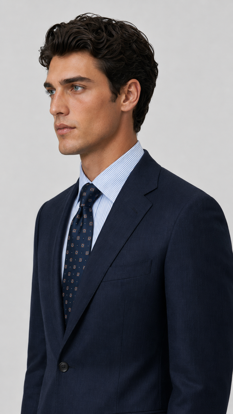 WarmCore Insulated Wool Suit – Executive Half-Canvas Structure