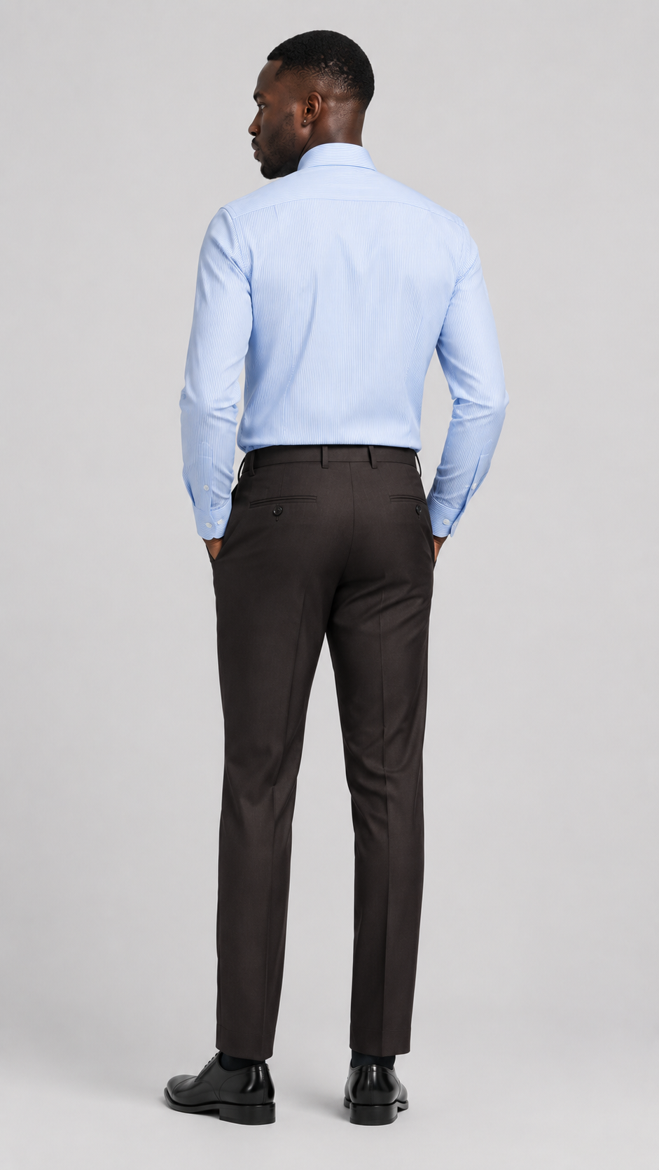 ExecutiveWarm Insulated Wool Suit – Half-Canvas Formal Structure in Deep Espresso