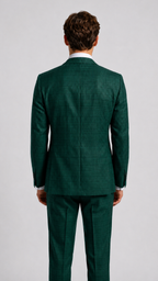TailorCraft Refined Wool Suit – Lightweight Structure, Half-Canvas