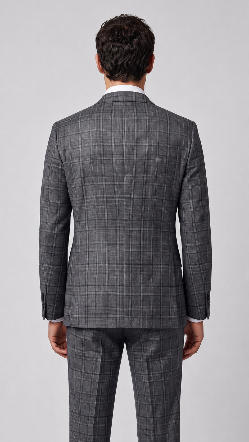 CitySartorial Merino Wool Suit – Half-Canvas Executive Fit