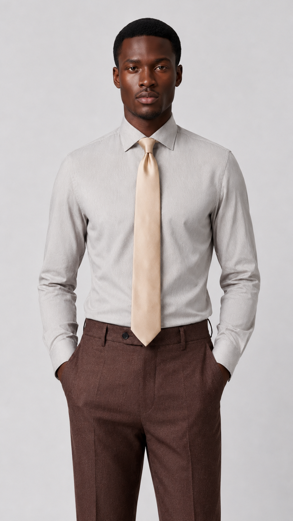 LiteWool Featherlight Wool Suit – Half-Canvas in Oatmeal