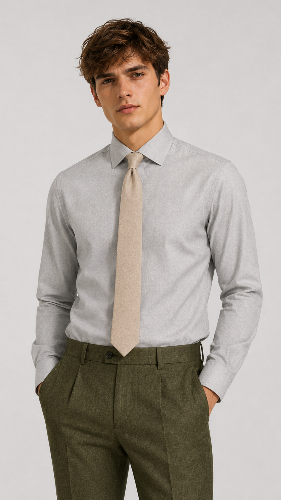 SartoPro Premium Wool Suit – Half-Canvas & 3D Tailored Fit